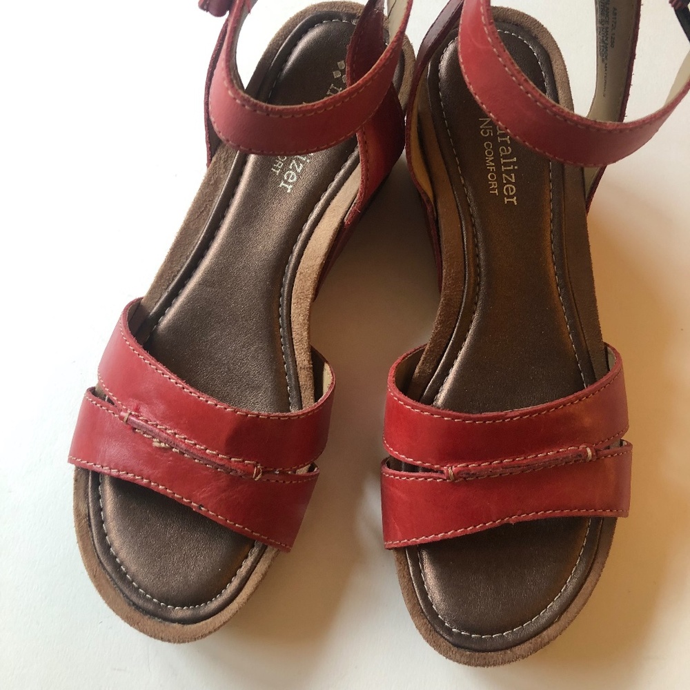 Red Sandal / Espadrille Edge by  Naturalizer 7.5